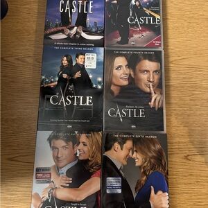 Castle TV Series DVD Collection pop Season 1-6
